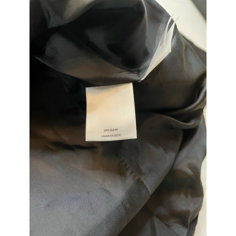 KASPER Black Embellished Button Front Lined Jacket Blazer Size 16P retail $139 - Picture 10 of 13